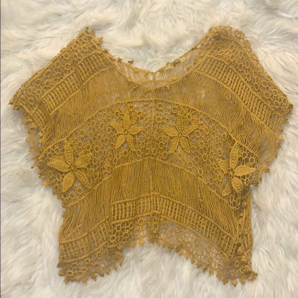 Finesse vintage Boho style top